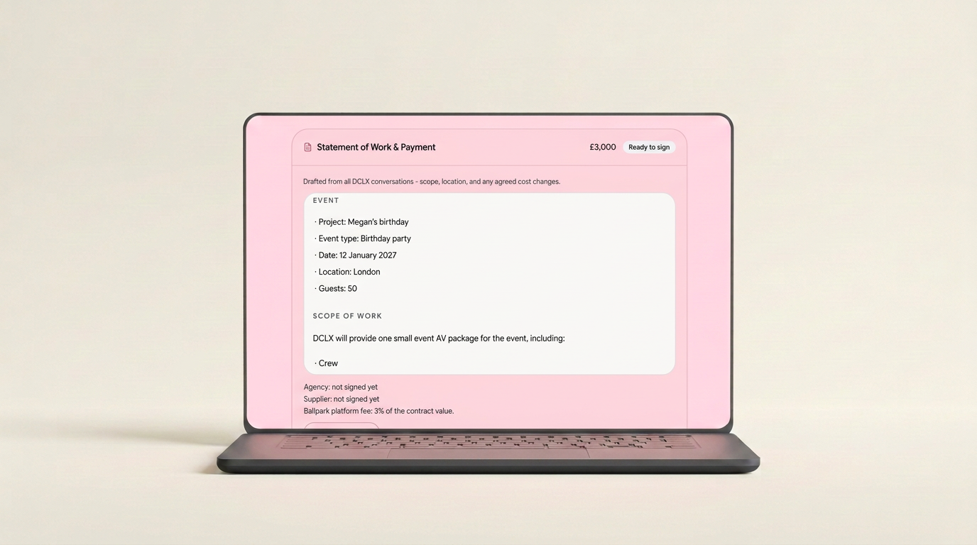 Step 5: Sign a statement of work
